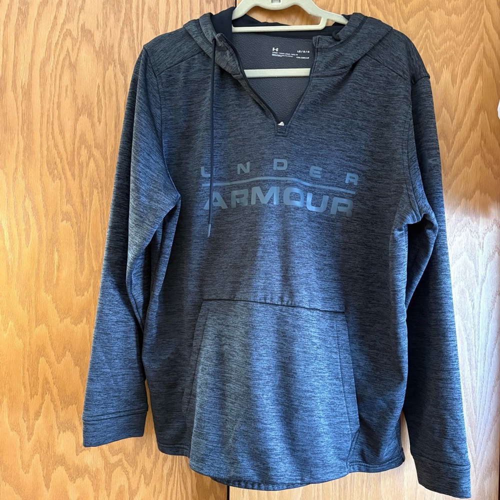 Under Armour Charcoal Pullover Hoodie Men’s XL